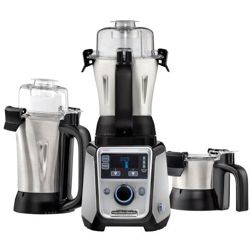 Hamilton Beach 1.5L 1400-Watt 3-in-1 Professional Juicer Mixer Grinder - Stainless Steel - Image 3