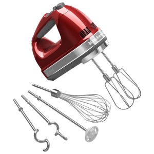KitchenAid 9-Speed Hand Mixer (KHM926CA) - Candy Apple Red